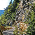 Abfahrt durch den Susica Canyon auf der "Panoramastraße" Durmitorring