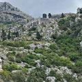Festungsanlage oberhalb von Kotor.