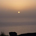 Mirador dos Playas - Sonnenuntergang bei leichtem Calima