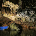 Höhle Vlychada - Mit dem Boot durch Grotten und niedrige Tunnel.