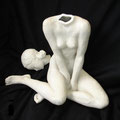Rosenthal Porzellanfigur (Bisquit) mit abgebrochenem Kopf ...