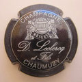 Marque :   LECLERC D & fils N° Lambert : 1 Couleur :  Bleu métallisé Description : Tonneau entouré de grappes de raisins  Emplacement : 070-03-03
