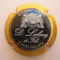 Marque :   LECLERC D & fils N° Lambert : 3 Couleur :  Contour or  Description : Tonneau entouré de grappes de raisins  Emplacement : 070-03-04