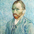 Autoretrato Van Gogh .- Vincenct Van Gogh -.