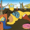 Los Relojes Blandos .- The Simpsons -.