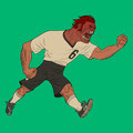 IIllustrationen für Fussballtypen - Das Monster - Magazin: Goal 