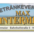 Banner Getränkeverkauf Hintermeier Wald