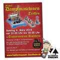 Plakat Dampfmaschinentreffen im Traktormuseum Bischheim