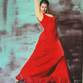 Flamenco-Tänzerin - 60x90 - 250€