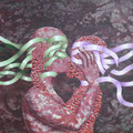 Kiss            acrylic on canvas 16.0x21.0 inch,   41.0x53.0 cm 2011