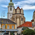 Stadtpfarrkirche in verschiedenen Stilen