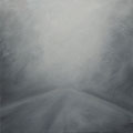 Landstrasse im Nebel • 2014 • Öl auf Leinwand • 50 x 50
