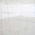 Öl, Grafit auf Leinwand, 40 x 40 cm (Spuren vom Grund der Oder)
