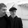 Gino Sabatini Odoardi con Franco Summa, Alanno (Pe), 2017