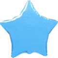 balon z helem foliowa gwiazdka niebieska