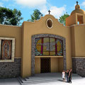 Proyecto Arquitectónico | Templo de "Guadalupe" | Perspectiva Arquitectos & Arq. Guadalupe Vazquez...Lázaro Cardenas, Mich.