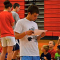 Sal Vitello (BRHS '12) takes roll