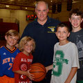 Campers with Coach Lanza
