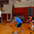 Coach Murdock conducting a drill