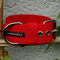 Powerful Collar in 50mm, rot