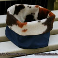 Regenstoff / Fleece (kein Antipilling!): Marine - Kuh