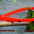 Zugstopp-Halsband, 13mm, Beschläge aus Messing / vermessingt