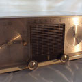 1962 Zenith radio/clock-- This was a gift from my grandma, she got it brand new as a high-school graduation present.