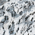 Schneeschmelze auf Lavagestein - Tuschepinsel/Gouache - 500x400 mm