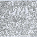 Steinbruch - Grafik/Gouache auf Papier - 500x600 mm