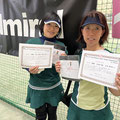 ⑦一般の部準優勝ペア