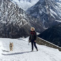 Lasko profite des magnifiques montagnes Suisse 