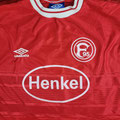 Trikot, Heimtrikot, Saison 2000/2001, Fortuna Düsseldorf, Jugend, U19, matchworn, Nr. 20, Umbro, Henkel