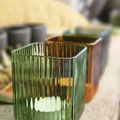 hübsche neue Teelichter aus Glas in verschiedenen Farben ♥