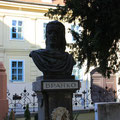Une statue en hommage à Branko Radičević, poête serbe