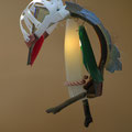 Landende vogel 60x55x40cm 