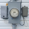 Elektrokasten an unserem Häuschen. Aber wo sind die Schlüssel?