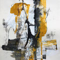 Sonnenmenschen | Mischtechnik, Papier | 70 x 50 cm
