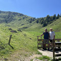 Erster Blick zur Hochalp