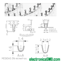 Medidas del pin para crimpar
