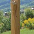 Hände, Linde, 2000, 180 / 60 cm