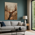Hirsch auf Glas... schlichtes Design mit großer Wirkung ♥