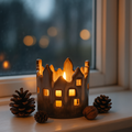 Miniteelicht aus Keramik... mehr hygge geht kaum ♥