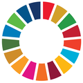 Sustainable development color wheel icon