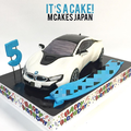 bmw車立体ケーキ【誕生日/イベント/オーダーメイドケーキ】