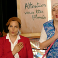 Helen Juren et Aurore Rouvier - Spectacle "Labeur au Ventre" de Bruno Hallauer 2016