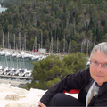 Ausblick auf den Hafen in Skradin