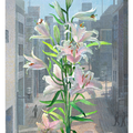 都会の花