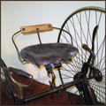 Replika Fahrradsattel Rotary Tricycle