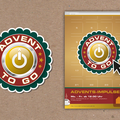 ° "Advent to go", Adventsaktion in Lenzkirch (Logoentwicklung / Plakat)