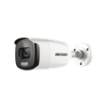 Camara hikvision Modelo DS-2CE12DFT-F Bullet TURBO 1080p / Imagen a color 24/7 / Lente 3.6 mm / Luz Blanca 40 mts / Exterior IP67 / WDR 130dB.